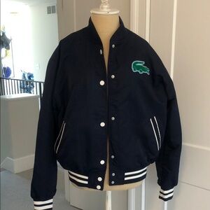 Lacoste Navy Varsity Jacket